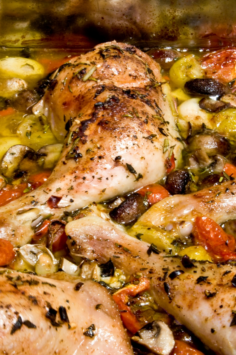 Zesty Greek Chicken recipe (Kotopoulo Pikantiko)