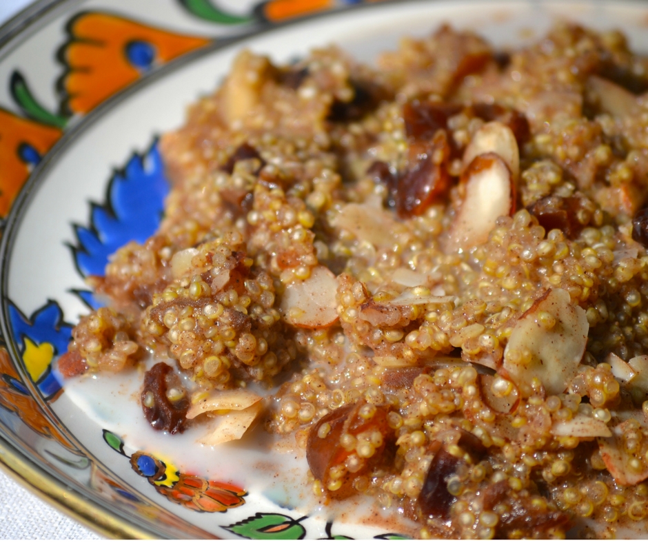 cinnamon quinoa recipe with dates