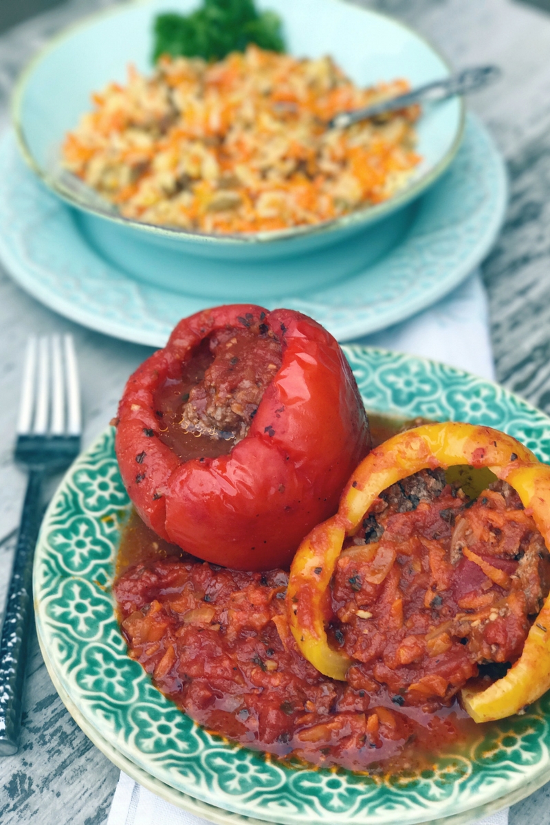 Russian stuffed peppers recipe