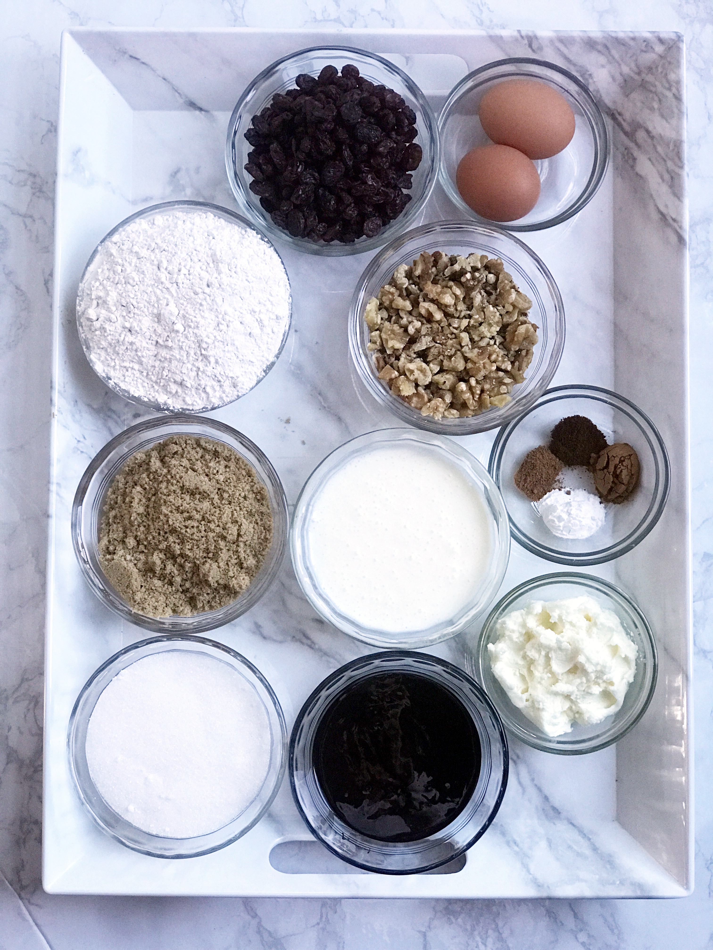 ingredients needed for molasses cake