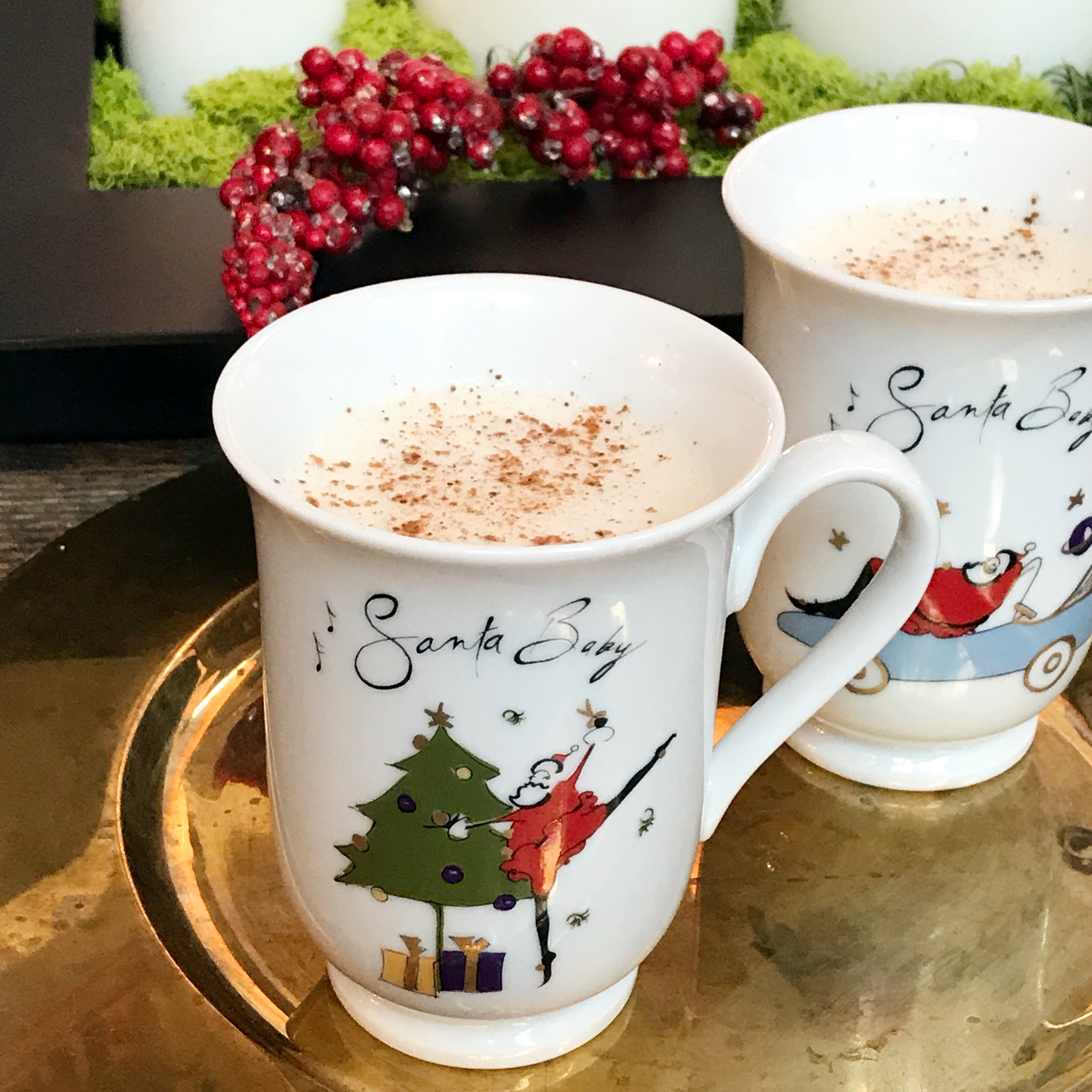 Classic hot buttered rum, one of the best traditional holiday drinks