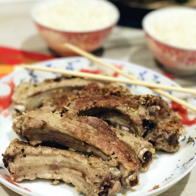 Chinese Pork Ribs baked in the oven