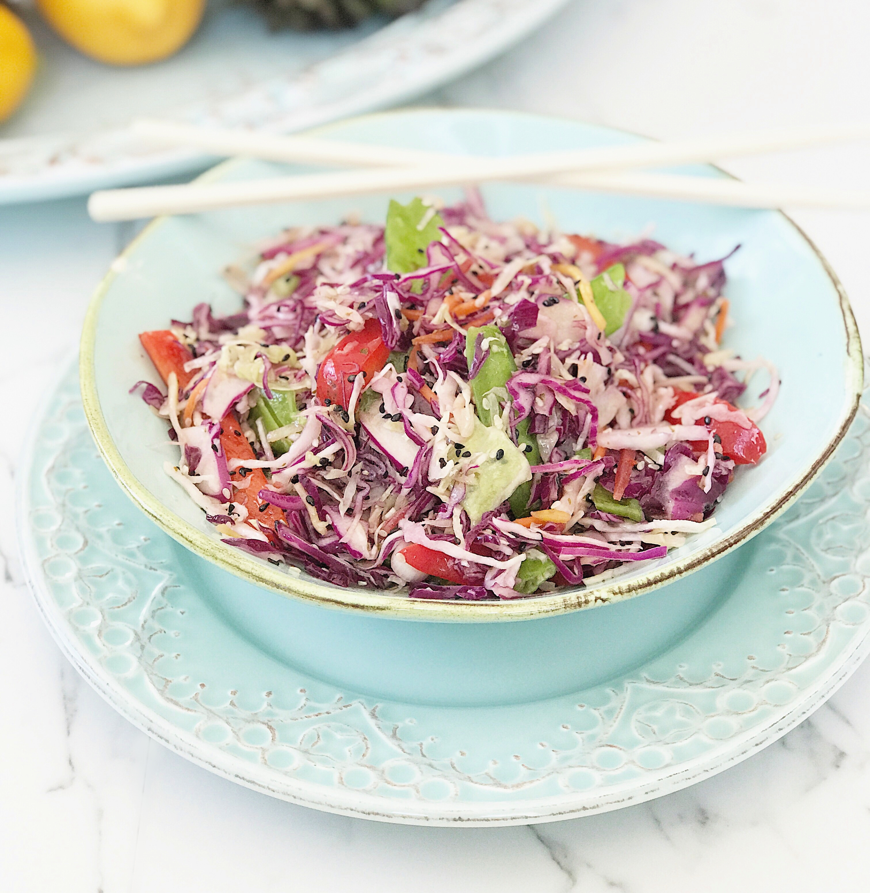 crunchy asian slaw recipe