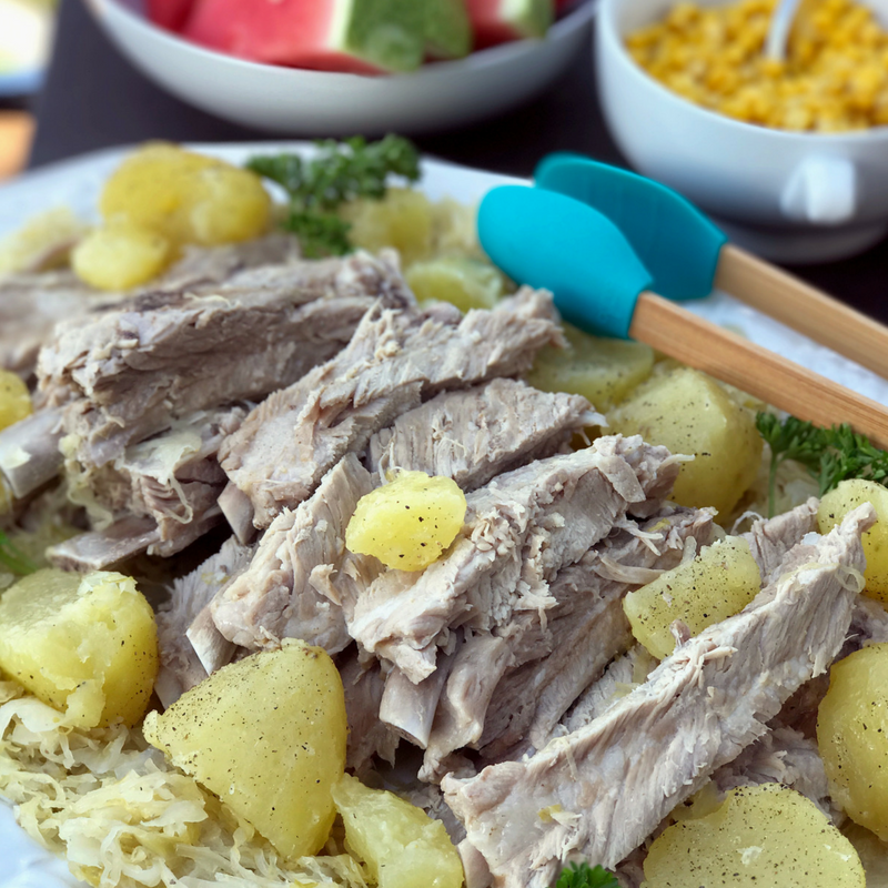 German Spareribs and Sauerkraut recipe