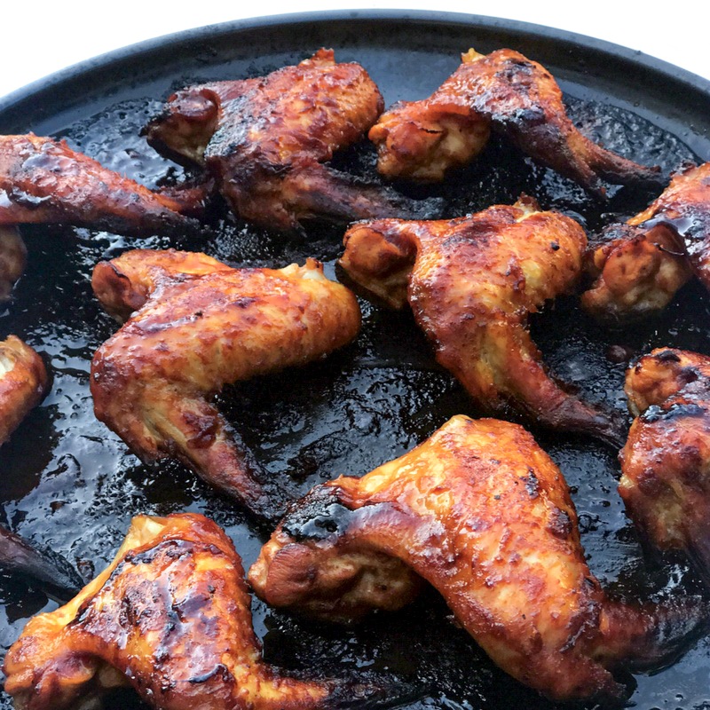 Oven grilled 2025 chicken wings