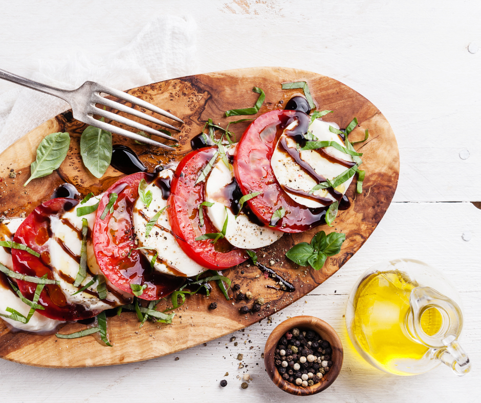 Italian Caprese Salad With Balsamic Reduction Culinary Butterfly