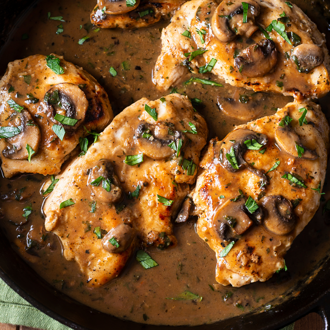 The BEST Chicken Marsala